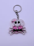Jack Skellington shaker keychain